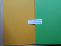 Duo-karton kaarten groen/geel
